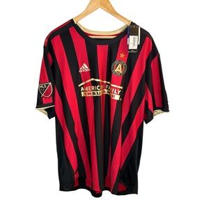 Adidas Atlanta United FC 2019 Authentic Home Jersey Men 3XL Red Black DP4873
